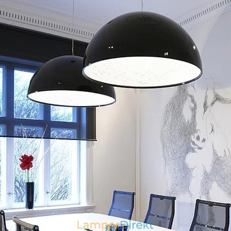 Halvcirkel Pendellampor Nordic Minimalist Pendellampa Cafe