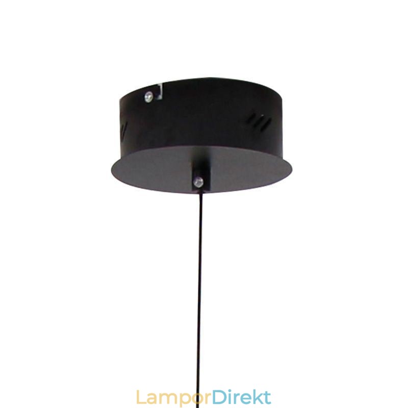 Modern Taklampa Dimbar Svart Strip Taklampa