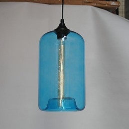 Flaskdesignhänge 1 Ljus Minimalistisk Järnmålning