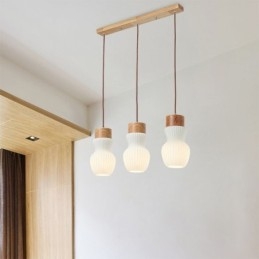 Japansk Hänglampa I Glas Kreativ Dekoration Hängande Ljus
