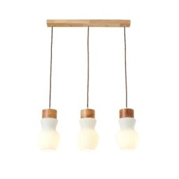 Japansk Hänglampa I Glas Kreativ Dekoration Hängande Ljus