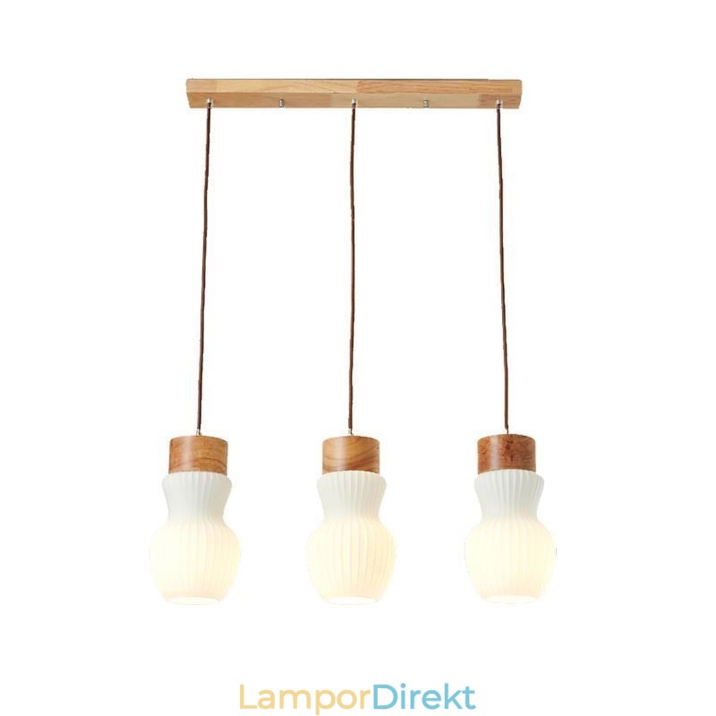 Japansk Hänglampa I Glas Kreativ Dekoration Hängande Ljus