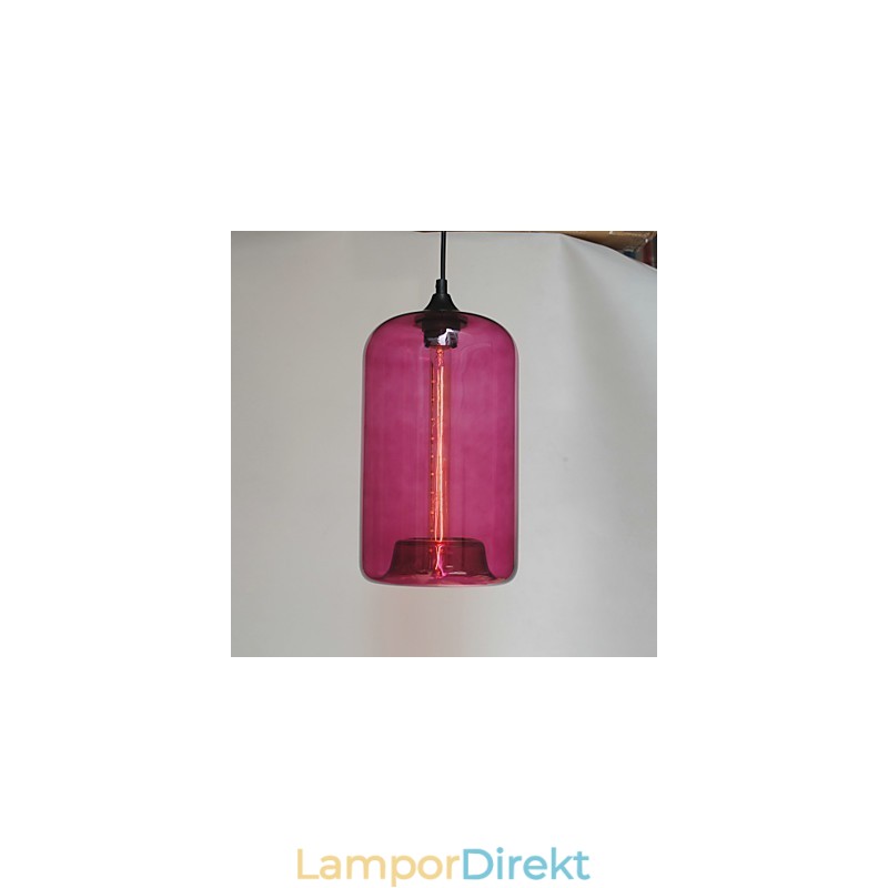 Flaskdesignhänge 1 Ljus Minimalistisk Järnmålning