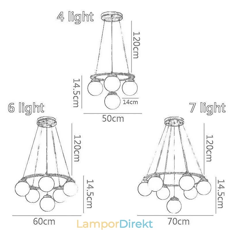 Japansk Trä Ljuskrona Molekyl Hänglampa