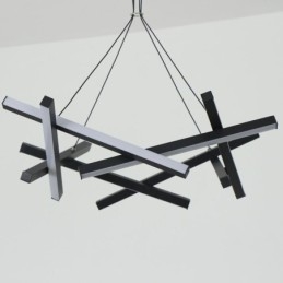 Postmodern Ljuskrona Nordic Tree Branch Pendellampa