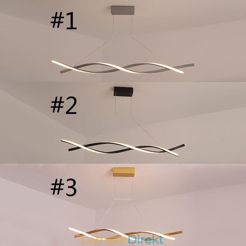 Modern Hänglampa Twist Design Hänglampa Dining