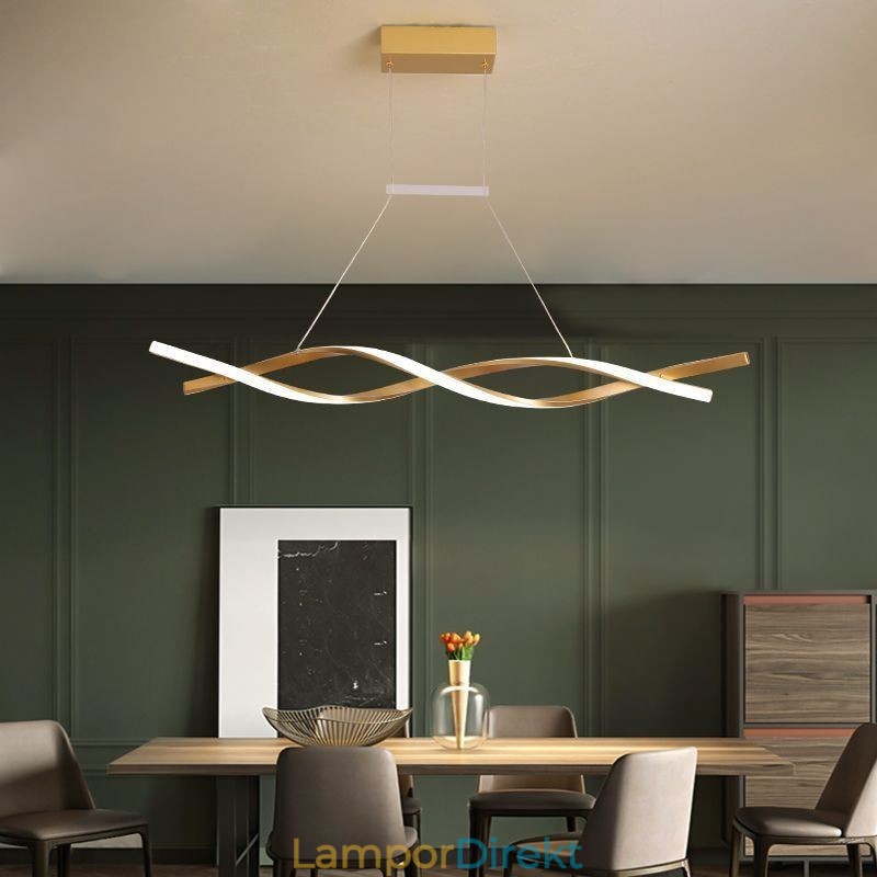 Modern Hänglampa Twist Design Hänglampa Dining