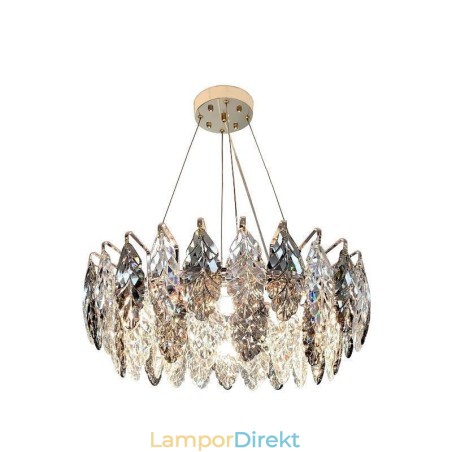 European Iron Pendel Light Creative Glass Leaf Chandelier European Iron Pendel Light Creative Glass Leaf Chandelier