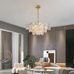 Lyx Taklampa Heminredning Glas Ljuskrona Living