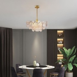 Lyx Taklampa Heminredning Glas Ljuskrona Living