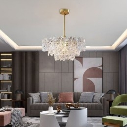 Lyx Taklampa Heminredning Glas Ljuskrona Living