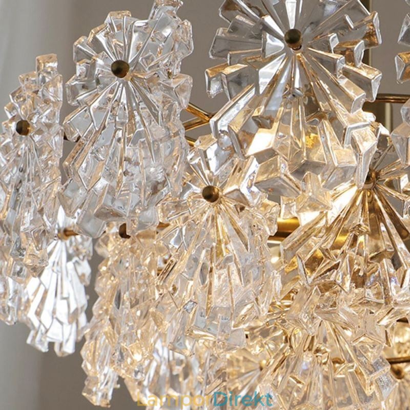 Lyx Taklampa Heminredning Glas Ljuskrona Living