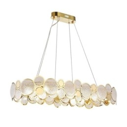 Europeisk Glaskrona Creative Luxury Pendel Light