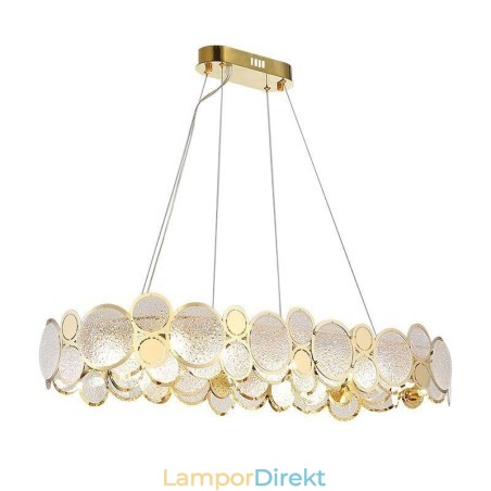 Europeisk Glaskrona Creative Luxury Pendel Light Europeisk Glaskrona Creative Luxury Pendel Light