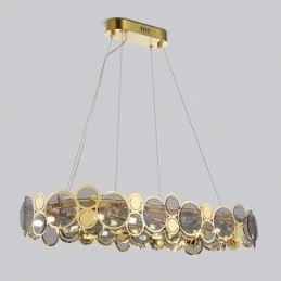 Europeisk Glaskrona Creative Luxury Pendel Light