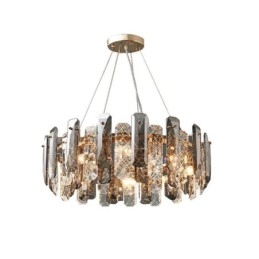 European Glass Pendel Light Lyx Hänglampa
