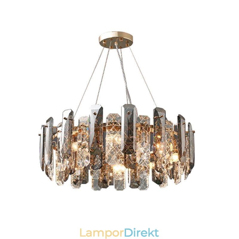 European Glass Pendel Light Lyx Hänglampa
