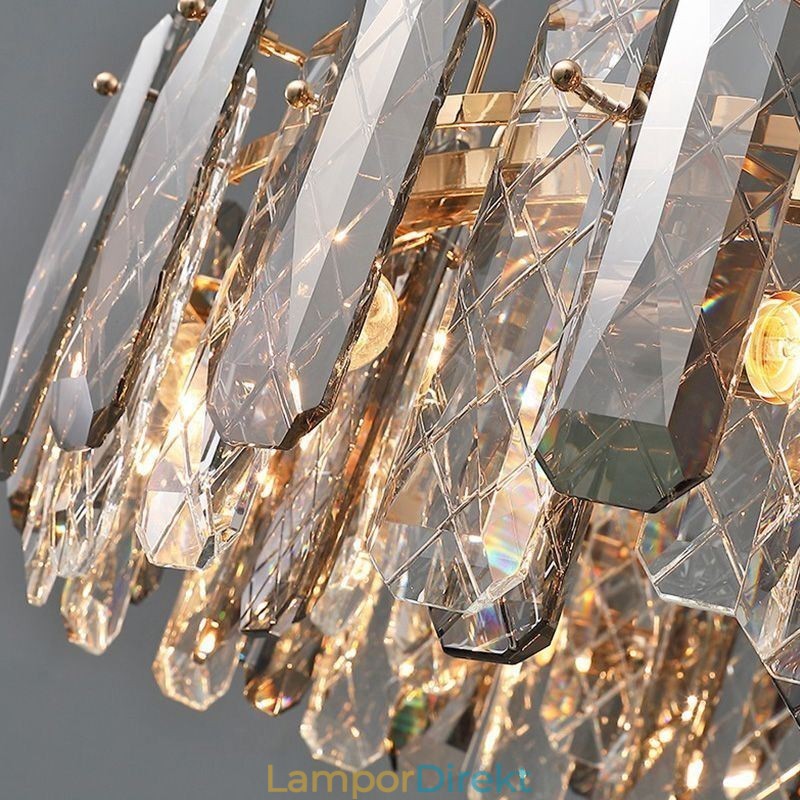 European Glass Pendel Light Lyx Hänglampa