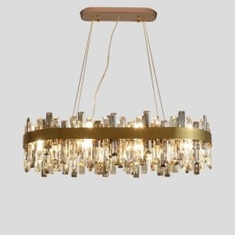 Ljus Lyx Ljuskrona Stolpe Modern Glas Pendel Light