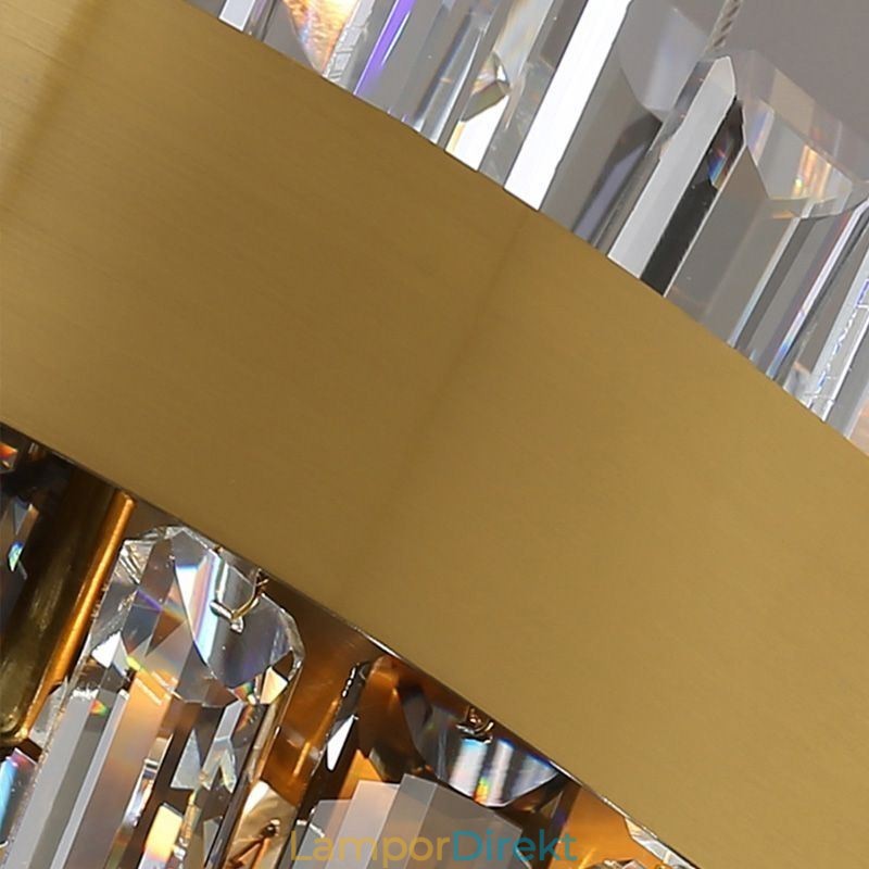 Ljus Lyx Ljuskrona Stolpe Modern Glas Pendel Light
