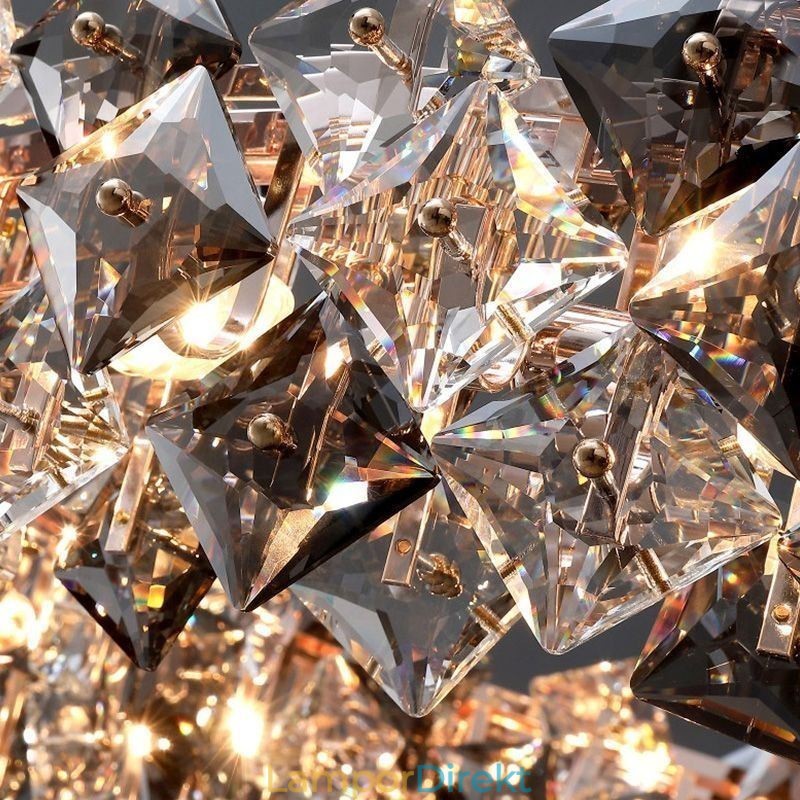 Europeisk Glaskrona Creative Light Lyxig Pendel Lighting