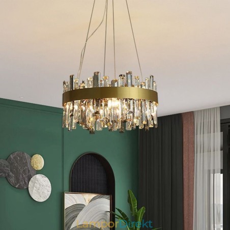 Lyxig Glaskrona Europeisk Stil Taklampa Living Lyxig Glaskrona Europeisk Stil Taklampa Living