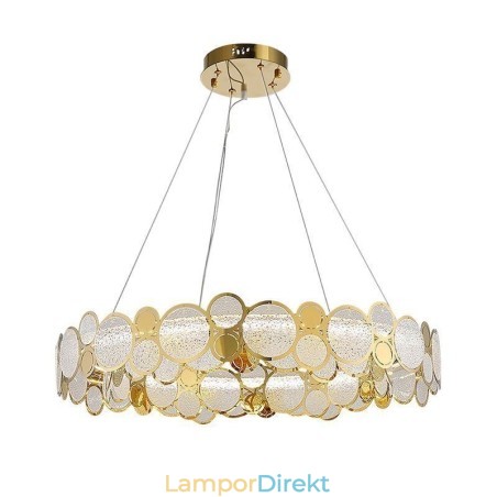 Europeisk Glaskrona Creative Light Luxury Pendel Light Europeisk Glaskrona Creative Light Luxury Pendel Light