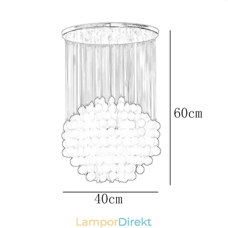Modern Shell Pendel Light Samtida Hängande Takbelysning Dining