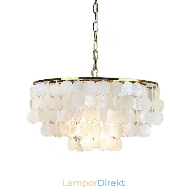 European Seashell Pendel Light
