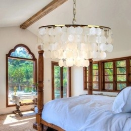 European Seashell Pendel Light