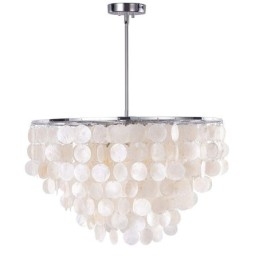 European Seashell Pendel Light Contemporary Hanging Light