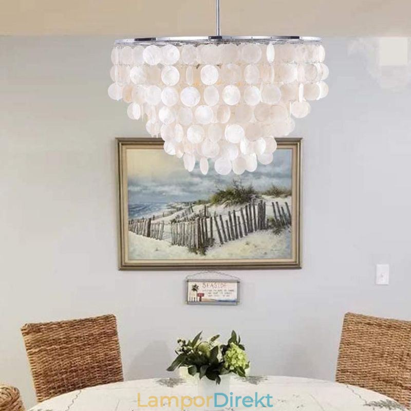European Seashell Pendel Light Contemporary Hanging Light