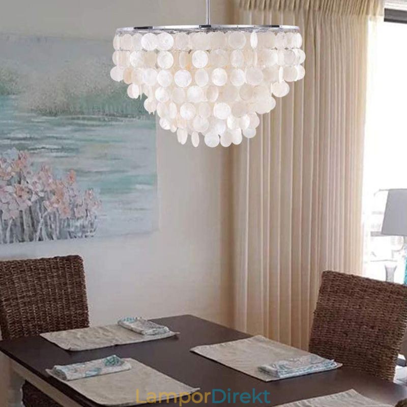 European Seashell Pendel Light Contemporary Hanging Light