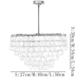European Seashell Pendel Light Contemporary Hanging Light