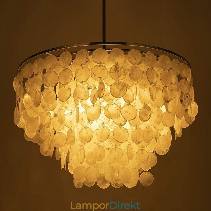 European Seashell Pendel Light Contemporary Hanging Light
