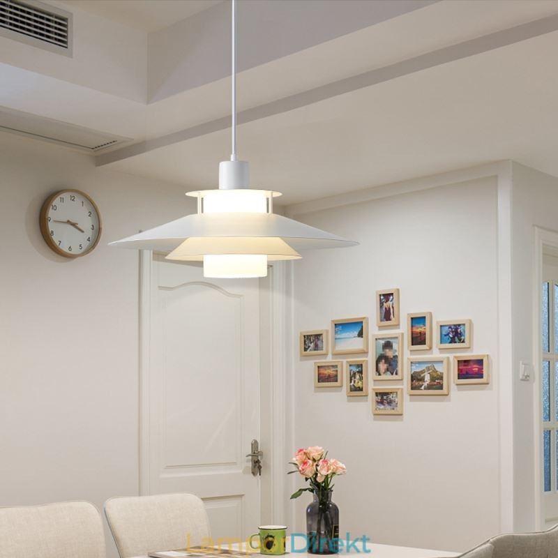 Nordic Aluminium Pendellampa Modern Minimalistisk Takbelysning