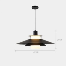 Nordic Aluminium Pendellampa Modern Minimalistisk Takbelysning