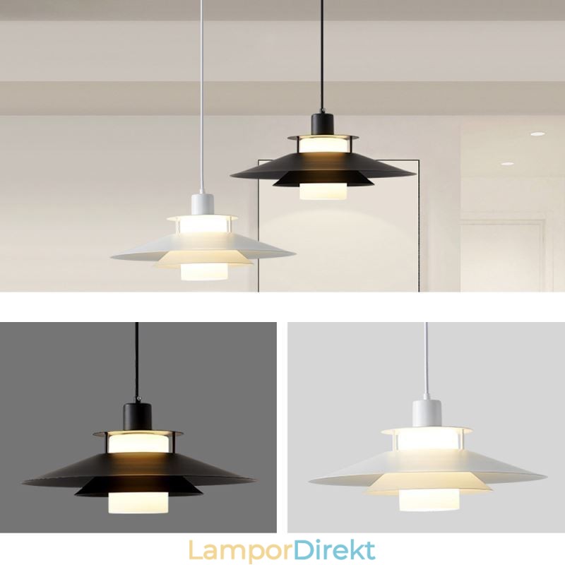 Nordic Aluminium Pendellampa Modern Minimalistisk Takbelysning