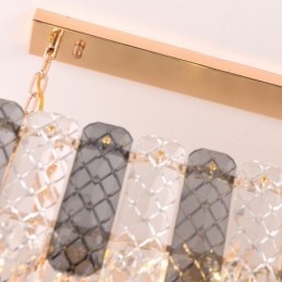 Modern Crystal Pendel Light Lyx Oval Hänglampa