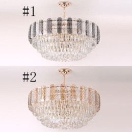 Lyxig Europeisk Taklampa Crystal Taklampa