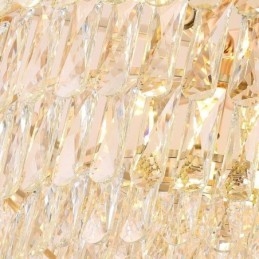 Lyxig Europeisk Taklampa Crystal Taklampa