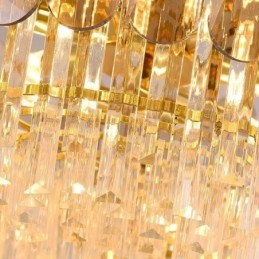 Lyx Taklampa Kristallguld Taklampa