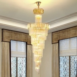 Glittrande Taklampa Stor Taklampa