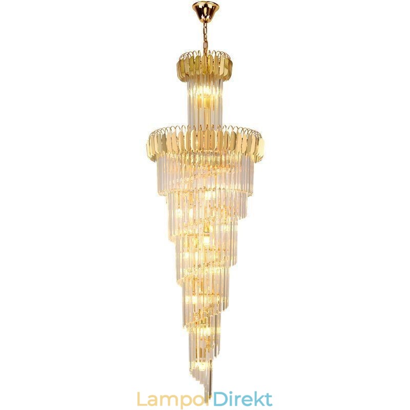 Glittrande Taklampa Stor Taklampa