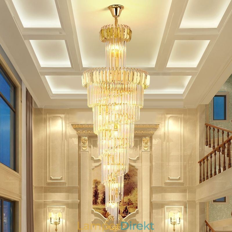 Glittrande Taklampa Stor Taklampa