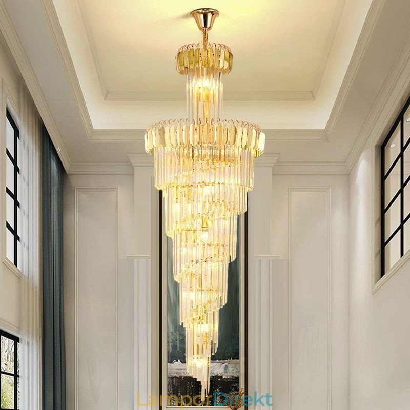 Glittrande Taklampa Stor Taklampa