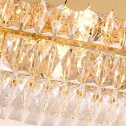 Crystal Pendel Light Lyx Oval Taklampa