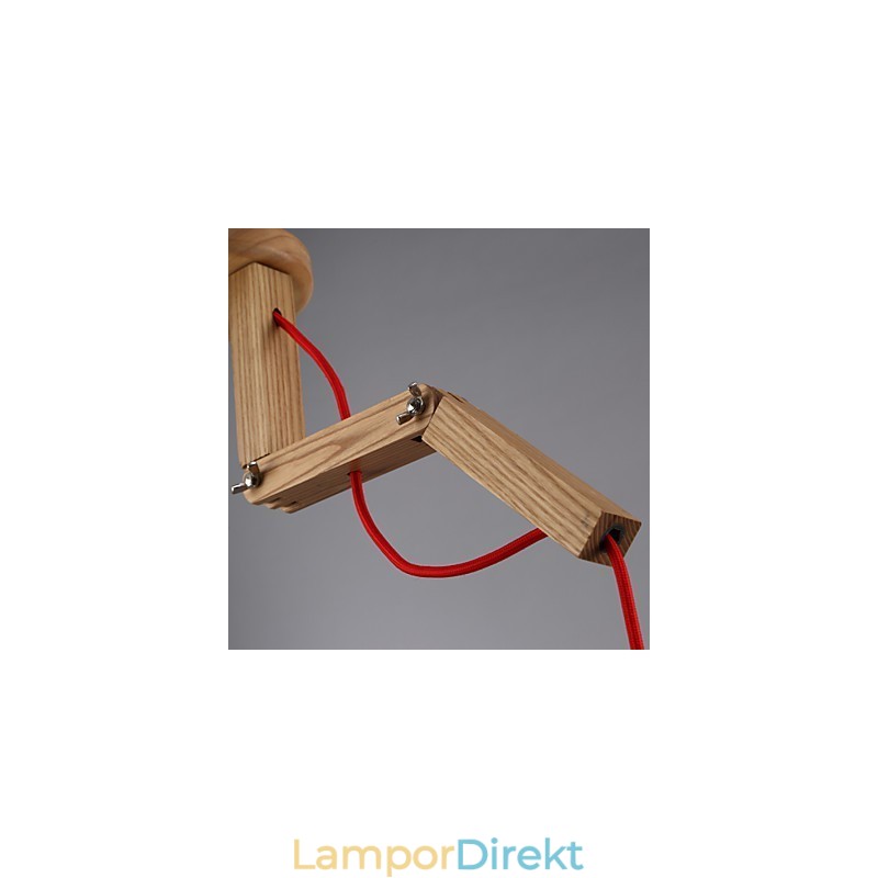 Ljuskrona Mini Style Modern Contemporary Wood Bambu