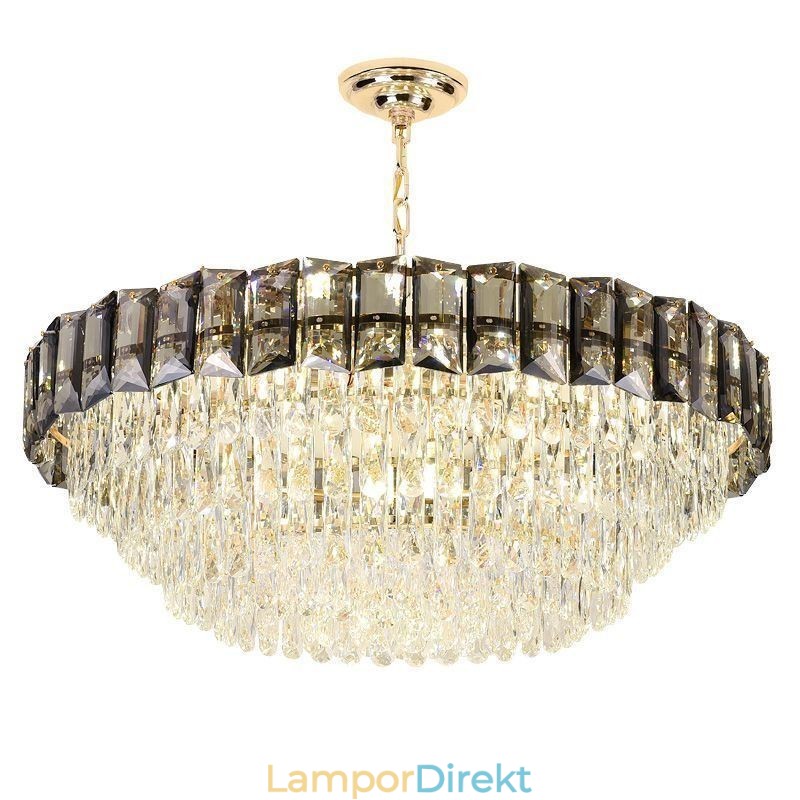 Kristall Taklampa Samtida Taklampor