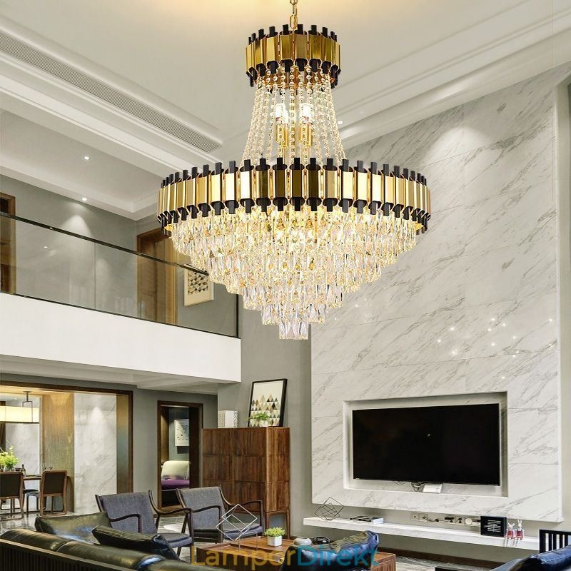 Modern Kristall Taklampa Taklampa